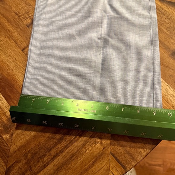 Gap Womens Light Blue Striped Linen Blend Drawstring Waist Casual Pants Nautical - Picture 8 of 9